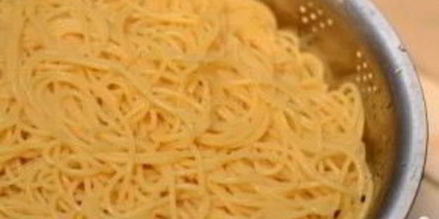 паста с беконом