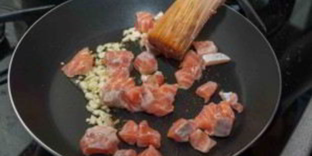 паста с форелью