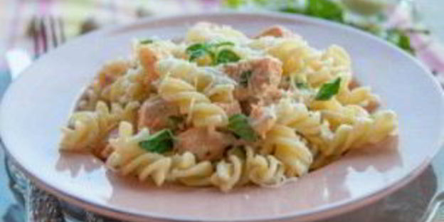 паста с форелью