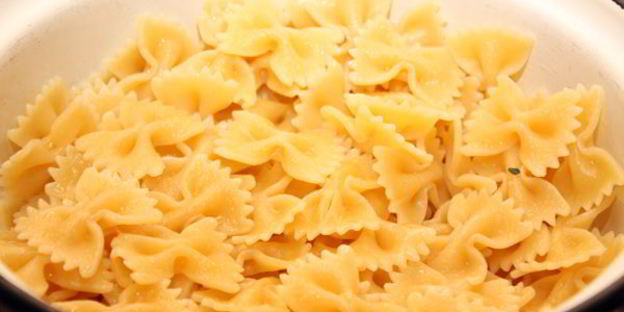 паста с индейкой и грибами