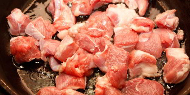 паста с индейкой и грибами