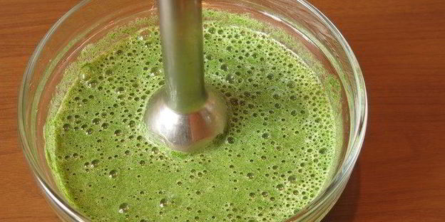 паста с крапивой и шпинатом