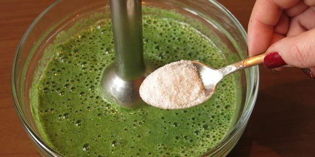 паста с крапивой и шпинатом