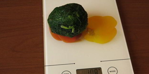 паста с крапивой и шпинатом