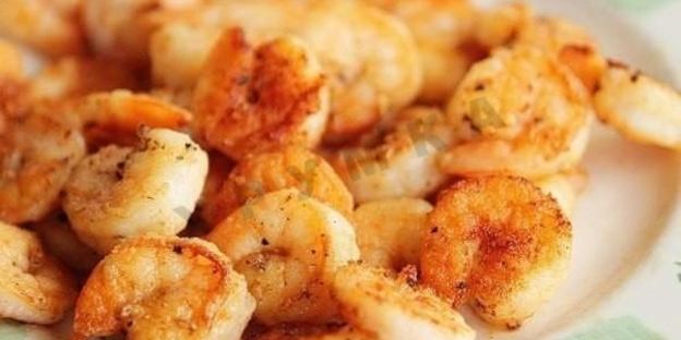 паста с креветками фетучини в сливочном соусе