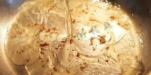 паста с креветками фетучини в сливочном соусе