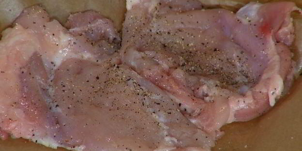 паста с курицей и белыми грибами