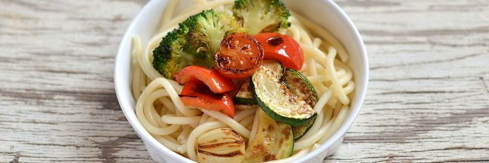 Паста с овощами