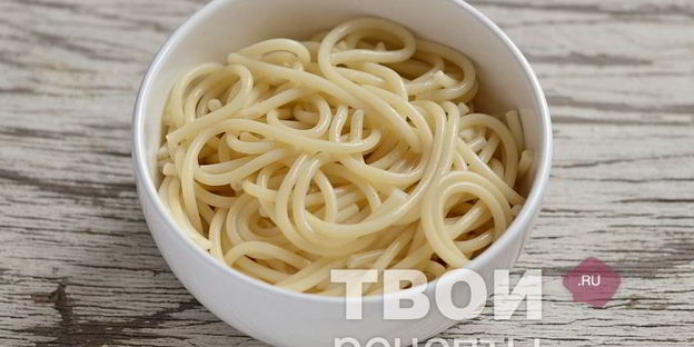 паста с овощами