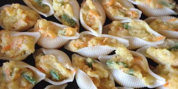 паста с полентой