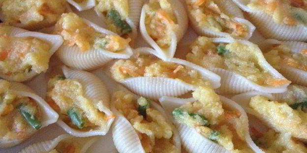 паста с полентой