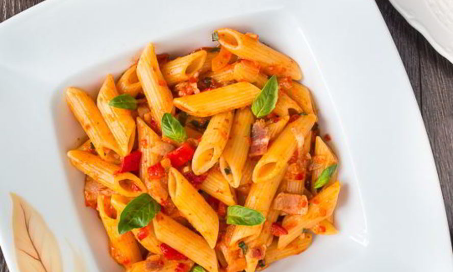 Рецепт пасты с соусом из печеного сладкого перца