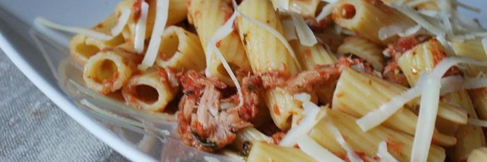 Паста с тунцом