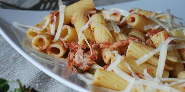 паста с тунцом