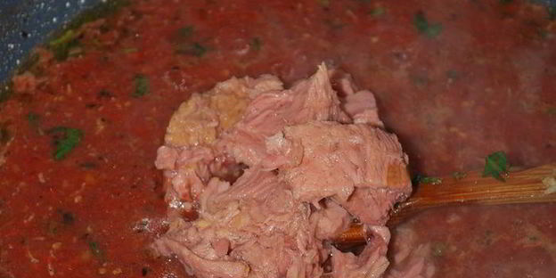 паста с тунцом