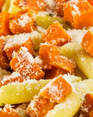 Паста с тыквой и пармезаном