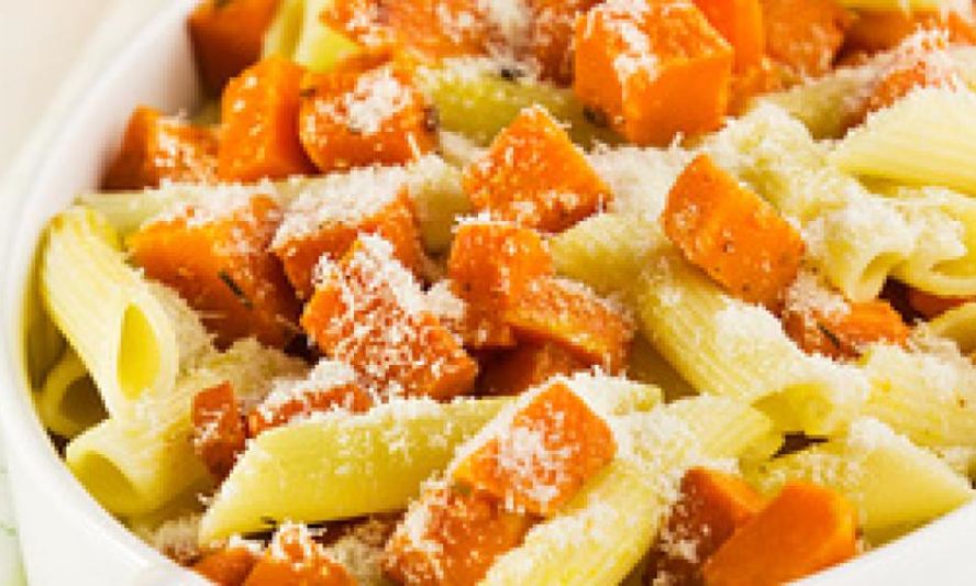 Рецепт пасты с тыквой и пармезаном