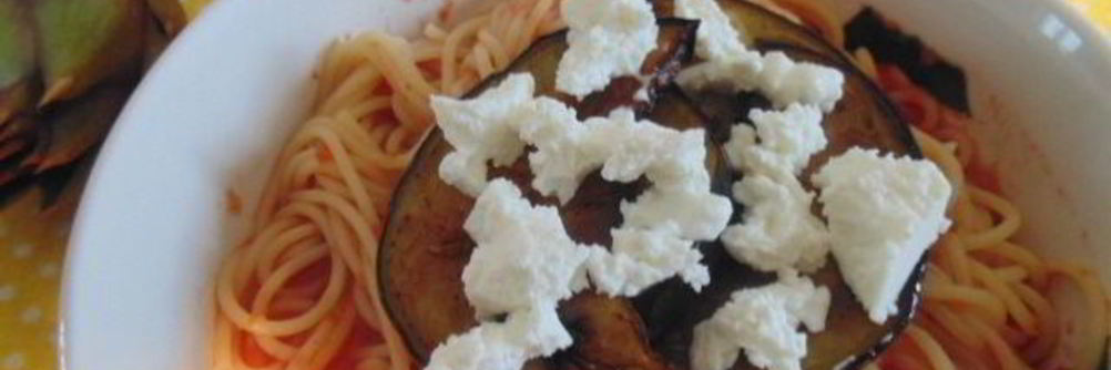 Спагетти Алла Норма с баклажанами