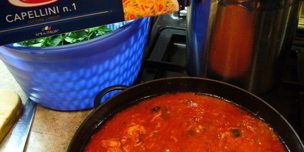 спагетти алла путтанеска