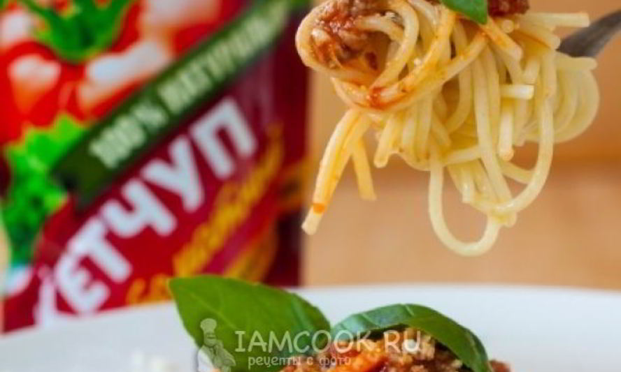 Рецепт спагетти болоньезе с фаршем