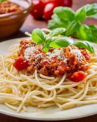 Спагетти болоньезе