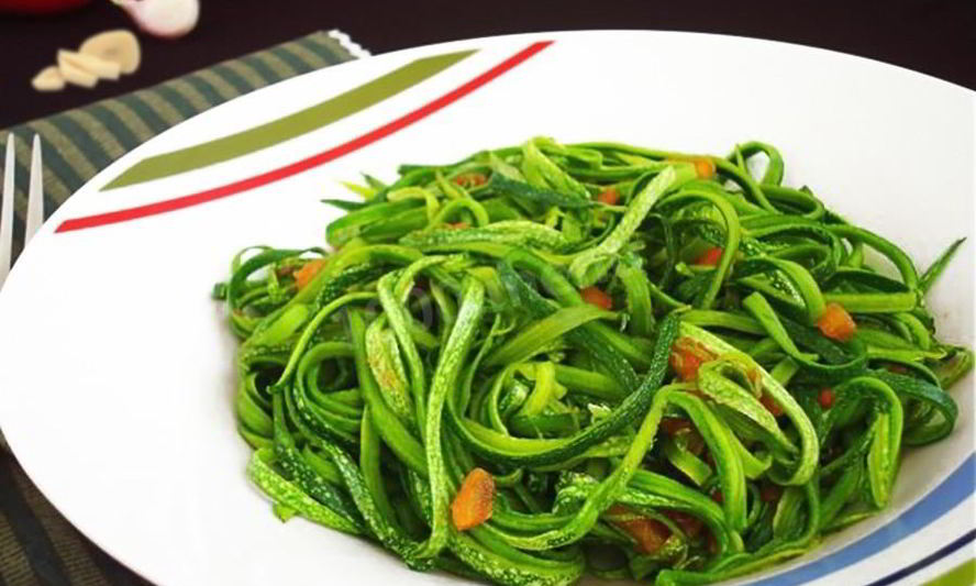 Рецепт спагетти из кабачков