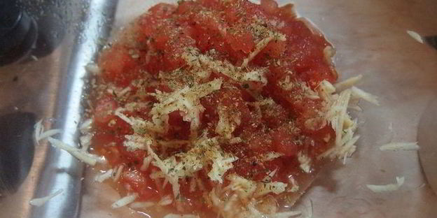 спагетти с помидорами