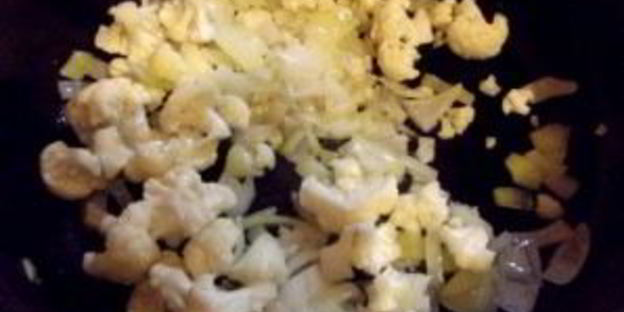 спагетти с цветной капустой