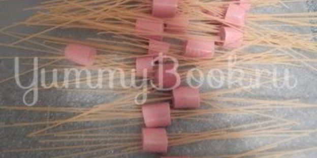 спагетти в сосисонах