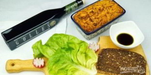 запеченная паста из нута