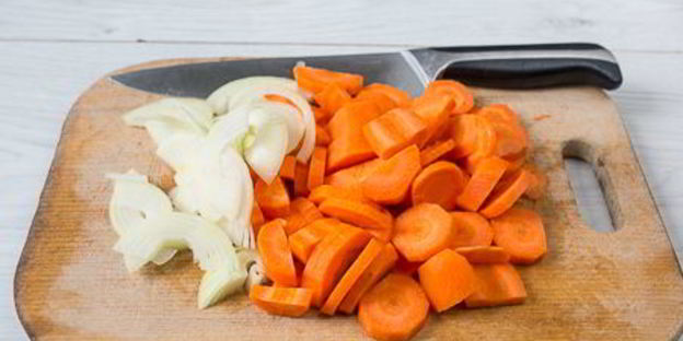 морковно-картофельное пюре