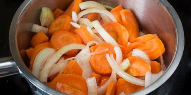 морковно-картофельное пюре