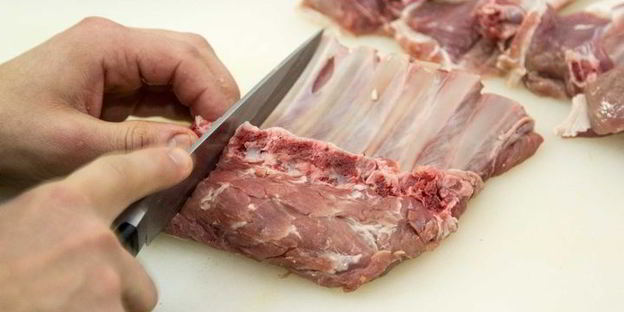 баранина с овощами