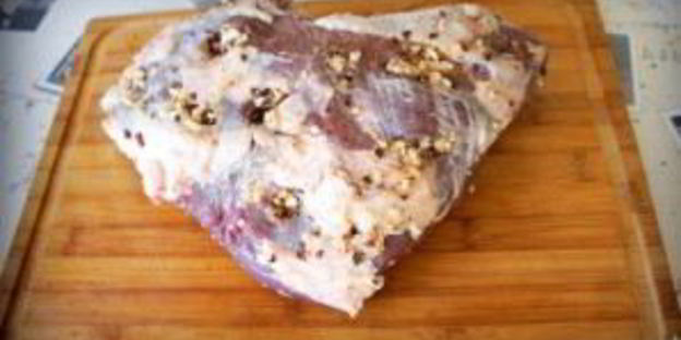 баранина, запеченная с картофелем