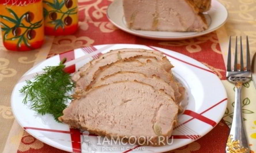 Рецепт буженины в рукаве