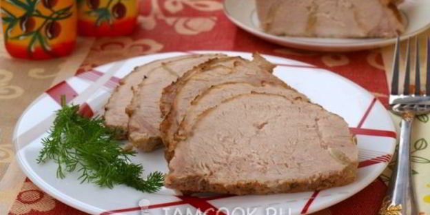 буженина в рукаве