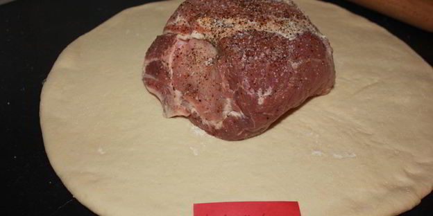 буженина в тесте