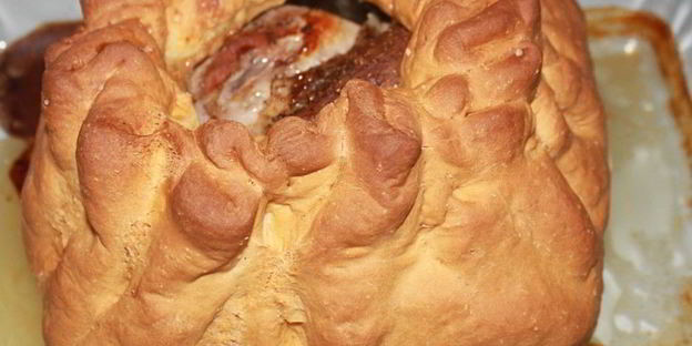 буженина в тесте