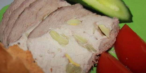 буженина в тесте