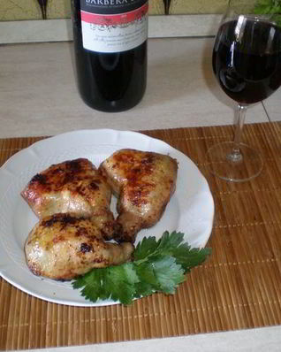 Фаршированые окорочка