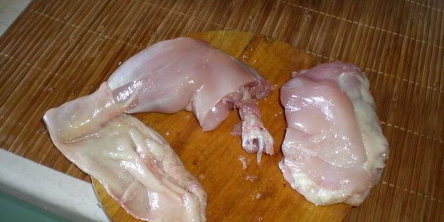 фаршированые окорочка