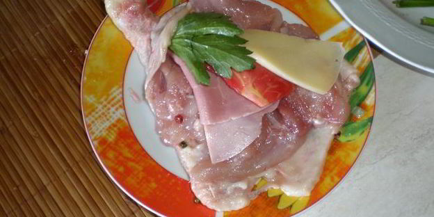 фаршированые окорочка