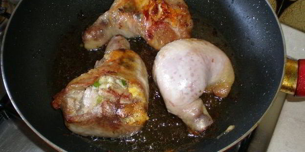 фаршированые окорочка