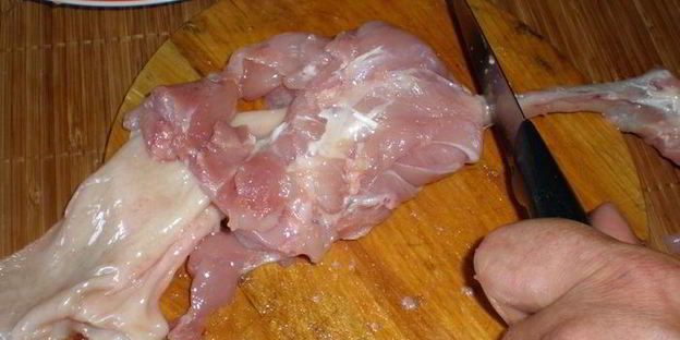 фаршированые окорочка