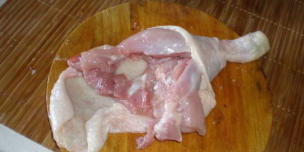 фаршированые окорочка