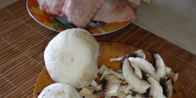 фаршированые окорочка