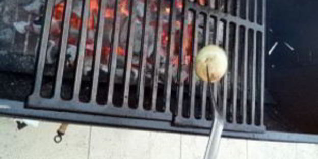 говядина на мангале