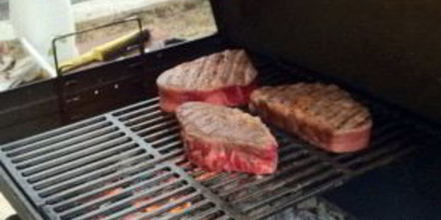 говядина на мангале