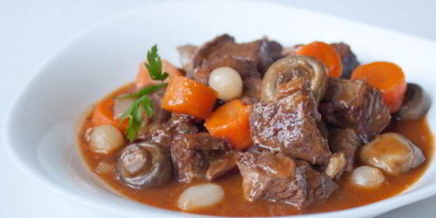 говядина по-бургундски