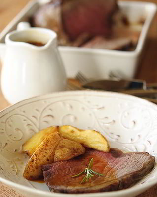 Говядина, запеченная с картофелем